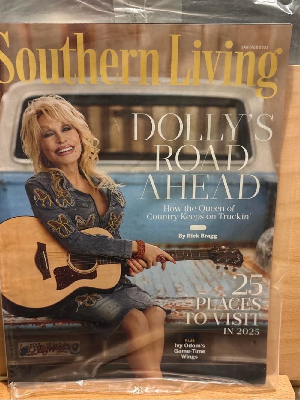 Southern Living Coffee Table Book - Blue and Gold Cover